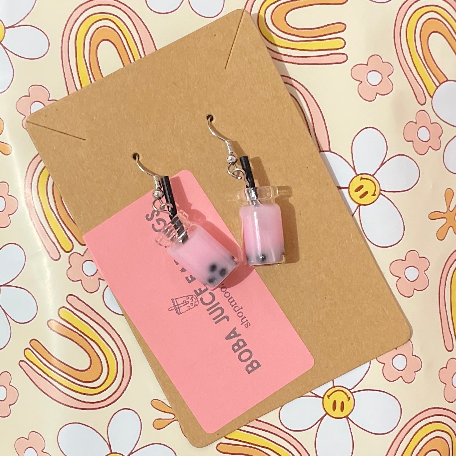 Boba Juice Earrings - shopmoonlightx