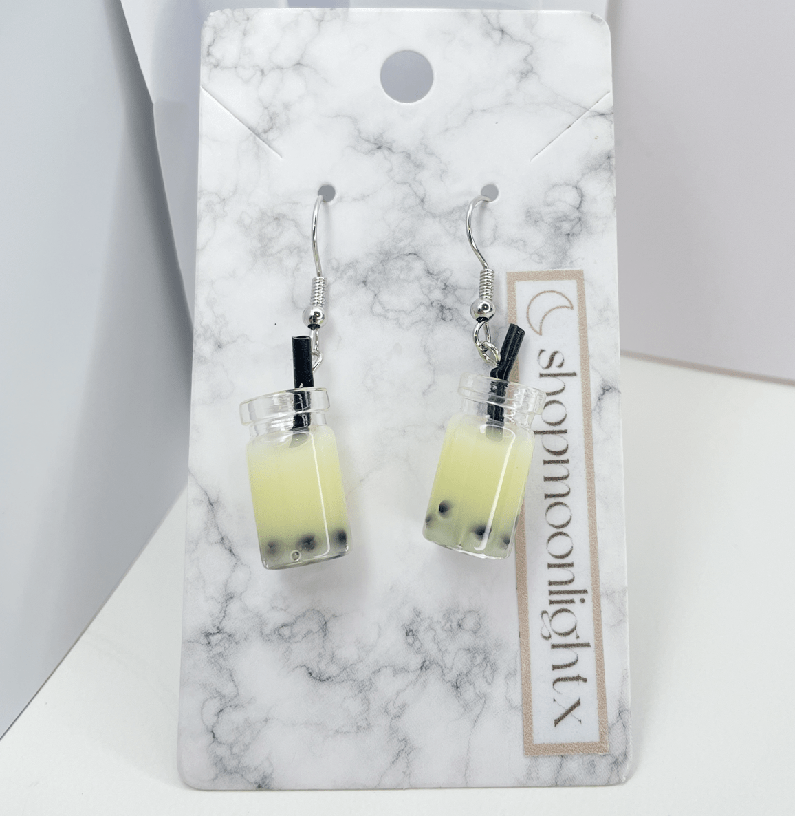 Boba Juice Earrings - shopmoonlightx