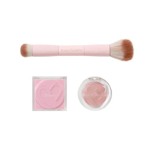 Oh Deer Blushing Through The Snow Blush + Brush Set - shopmoonlightx